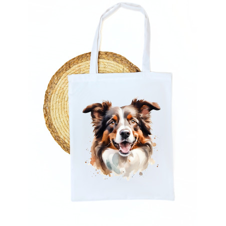 Torba na zakupy, A4 z Border Collie
