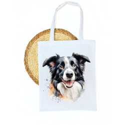 Torba na zakupy, A4 z Border Collie