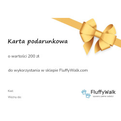 Prezent dla psiarza - wybierz kartę podarunkową | FluffyWalk